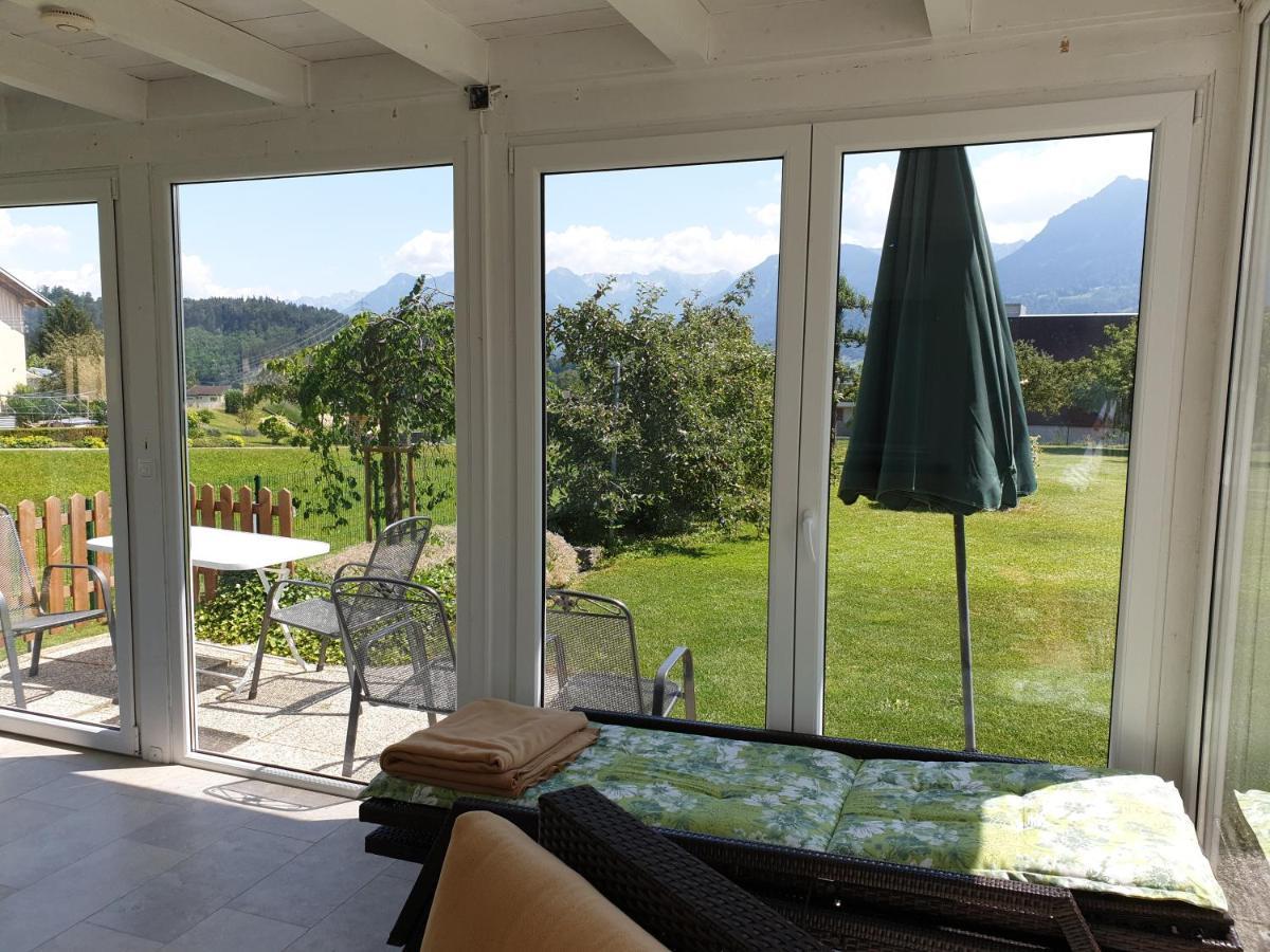 Ferienwohnung Metzler - Blick Auf Die Berge Göfis Eksteriør bilde