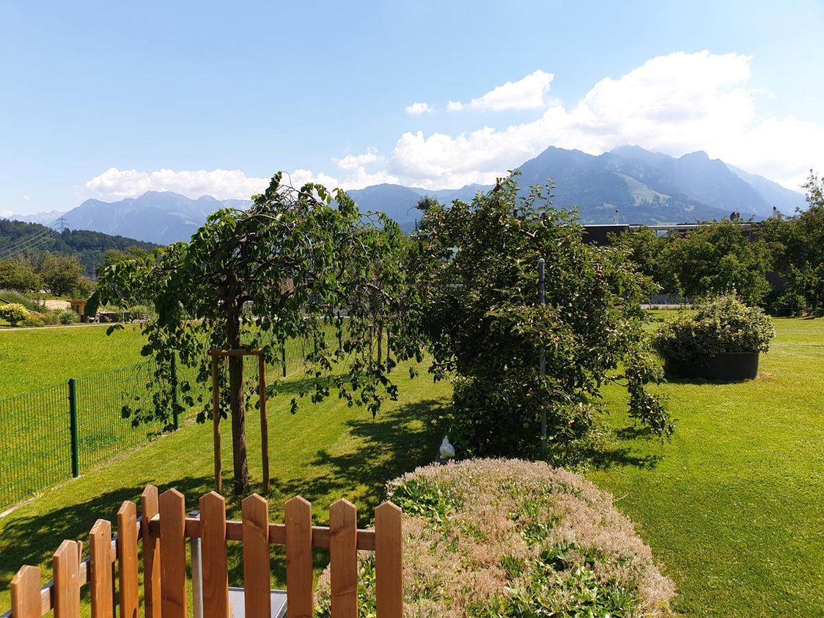 Ferienwohnung Metzler - Blick Auf Die Berge Göfis Eksteriør bilde